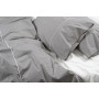 Постільна білизна Lotus Home - Premium Stripe антрацит сімейний