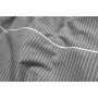 Постільна білизна Lotus Home - Premium Stripe антрацит сімейний