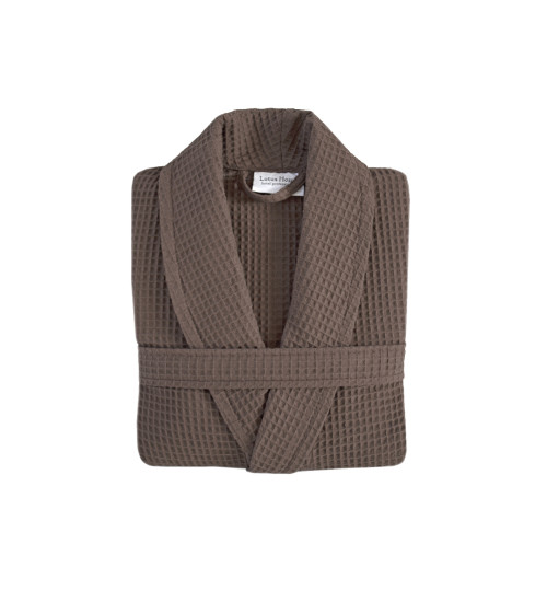 Халат Lotus Home - Waffle brown L