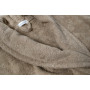 Халат махровий Lotus Home - Basic New Line бежевий Розміри: S, M, L, XL, XXL, XXXL