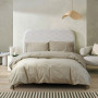 Постільна білизна Lotus Home - Premium Percale Stripe хакі євро