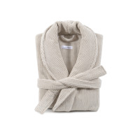 Халат Lotus Home - Bold New beige махровий L