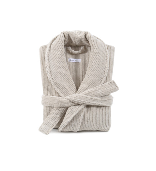 Халат Lotus Home - Bold New beige махровий L