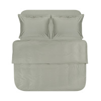 Постільна білизна сатин premium Lotus Home - Dakota New хакі євро