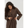 Халат Lotus Home - Waffle brown XL