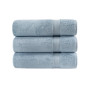 Рушник махровий Lotus Home - Grand soft twist blue блакитний  50*90