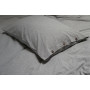 Постільна білизна Lotus Home Washed cotton - Solid antracite євро