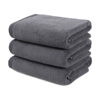 Рушник махровий Готель Premium Microcotton Antrasit 50*90 550 г/м²