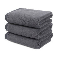 Рушник махровий Готель Premium Microcotton Antrasit 50*90 550 г/м²