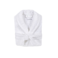 Халат махровий Lotus Home - Basic Soft білий S