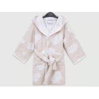 Халат детский Irya - New Cloud bej 4-5 лет бежевый