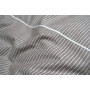 Постільна білизна Lotus Home - Premium Stripe коричневий сімейний