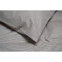Постільна білизна Lotus Home - Premium Stripe коричневий сімейний