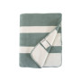 Плед Lotus Home - Infinity Stripe зелений 200*220
