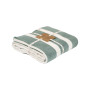 Плед Lotus Home - Infinity Stripe зелений 200*220