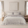 Постільна білизна Lotus Home Washed cotton - Kansas fly бежевий євро