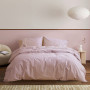 Постільна білизна Lotus Home - Premium Percale Stripe рожевий євро