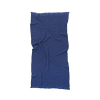 Рушник Lotus Home - Rius navy синій 90*170