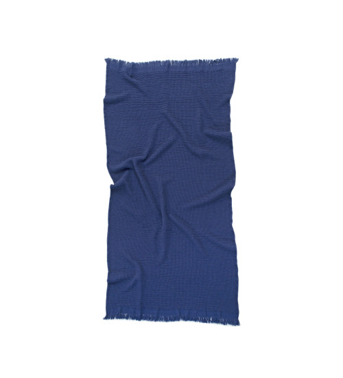 Рушник Lotus Home - Rius navy синій 90*170