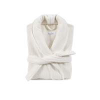 Халат Lotus Home - Bold New ecru махровий 2XL