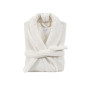 Халат Lotus Home - Bold New ecru махровий 2XL