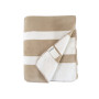 Плед Lotus Home - Infinity Stripe бежевий 200*220