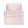 Постільна білизна Lotus Home Washed cotton - Kansas fly plus рожевий євро