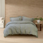 Постільна білизна сатин premium Lotus Home - Dakota Modern хакі полуторний