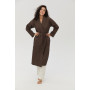 Халат Lotus Home - Waffle brown 2XL