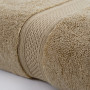 Рушник махровий Lotus Home - Grand soft twist cappuccino капучино 90*150