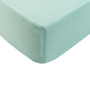 Простынь Iris Home Отель - Сатин Классик ментоловый 180*200*25 на резинке