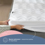 Наматрацник  160х200х35 см Lux Elite з бортом  щіл. 250 гр/м2