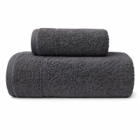 Набір рушників махрових OrganicSoft Premium 50*90+70*140 600 г/м2 Антрацит