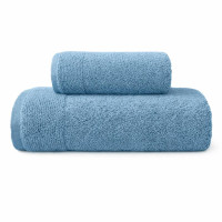 Набір рушників махрових OrganicSoft Premium 50*90+100*150 600 г/м2 Синій