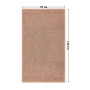 Рушник махровий Туреччина OrganicSoft Premium 50*90+70*140 600 г/м2 Беж