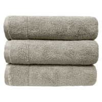 Рушник махровий Туреччина OrganicSoft Premium 50*90 600 г/м2 Світло-сірий