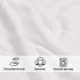 Рушник махровий для ніг Туреччина OrganicSoft Premium 50*70 700 г/м² Білий