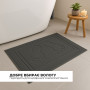 Рушник махровий для ніг Туреччина OrganicSoft Premium 50*70 700 г/м² Антрацит