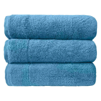 Рушник махровий OrganicSoft Premium 100*150 600 г/м2 Синій
