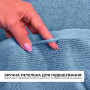 Рушник махровий Туреччина OrganicSoft Premium 50*90 600 г/м2 Синій