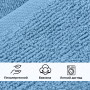 Рушник махровий Туреччина OrganicSoft Premium 50*90 600 г/м2 Синій