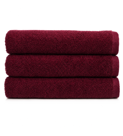 Рушник махровий Natural Soft Premium 70*140 500 г/м2 Червоний