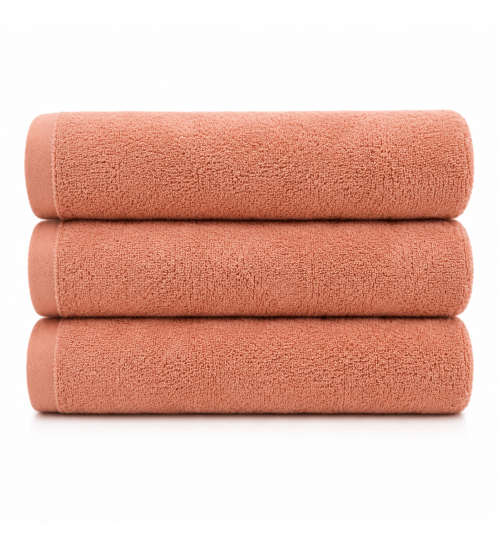 Рушник махровий Natural Soft Premium 50*90 500 г/м2 Персик