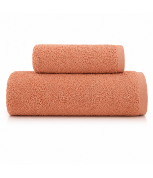 Набір рушників махрових Natural Soft Premium 50*90+70*140 500 г/м2 Персик