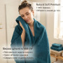 Рушник махровий Natural Soft Premium 70*140 550 г/м2 Петрол
