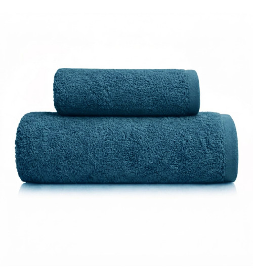 Набір рушників махрових Natural Soft Premium 50*90+70*140 550 г/м2 Петрол
