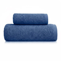 Набір рушників махрових Natural Soft Premium 50*90+70*140 550 г/м2 Блакитний