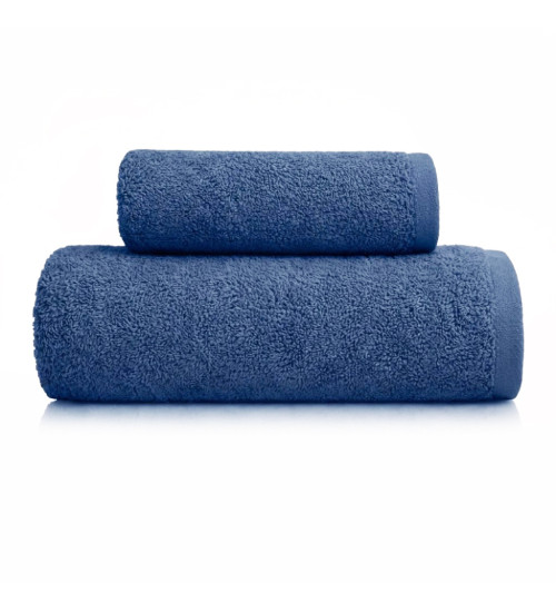 Набір рушників махрових Natural Soft Premium 50*90+70*140 550 г/м2 Блакитний