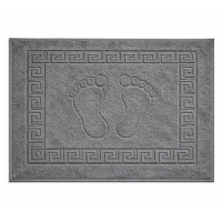 Рушник махровий для ніг Natural Soft Premium Антрацит 50*70 700 г/м² 