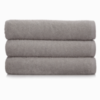 Рушник махровий Natural Soft Premium 50*90 560 г/м2 Світло-сірий